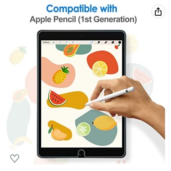 💜 Screen Protector for iPad (10.2-Inch, 2021/2020/2019 Model, 9/8/7 Generation - Picture 3 of 7